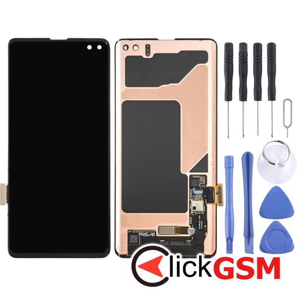 Piesa Display Cu Touchscreen Negru Samsung Galaxy S10.plus 4enf