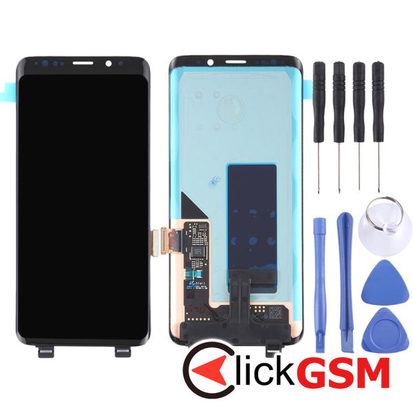 Piesa Piesa Display Cu Touchscreen Negru Samsung Galaxy S9 4en3