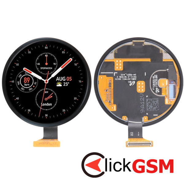 Piesa Display Cu Touchscreen Negru Samsung Galaxy Watch Active 2 44mm 2tnb