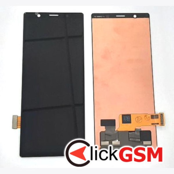 Piesa Piesa Display Cu Touchscreen Negru Sony Xperia 5 36bg