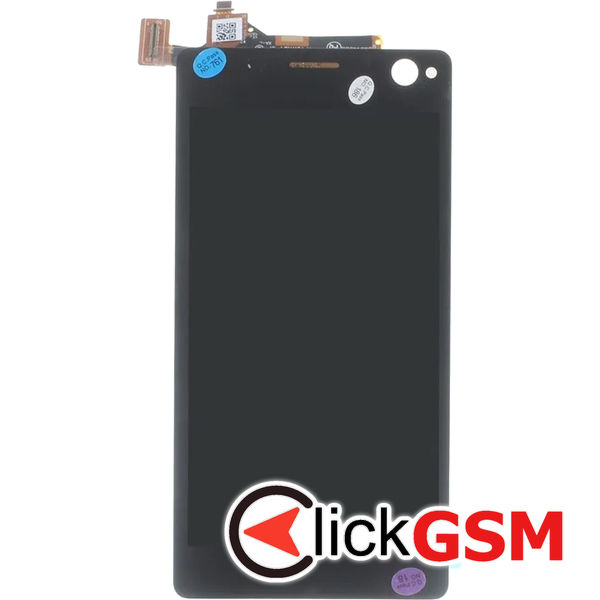 Piesa Piesa Display Cu Touchscreen Negru Sony Xperia C4 4v2s