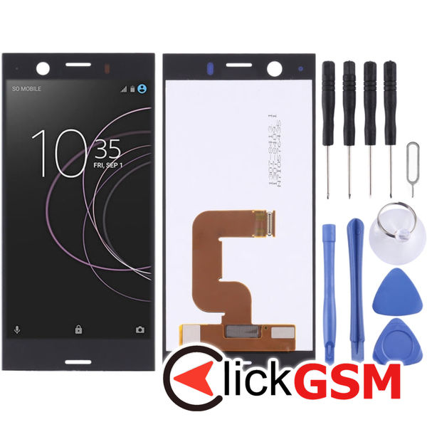 Piesa Display Cu Touchscreen Negru Sony Xperia Xz1 Compact 2149