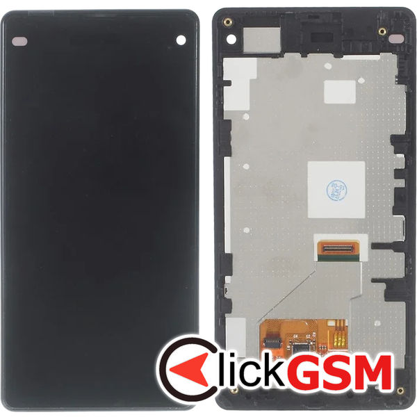 Piesa Piesa Display Cu Touchscreen Negru Sony Xperia Z1 Compact 4udg