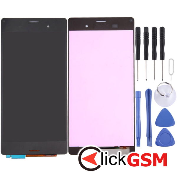 Piesa Display Cu Touchscreen Negru Sony Xperia Z3 2135