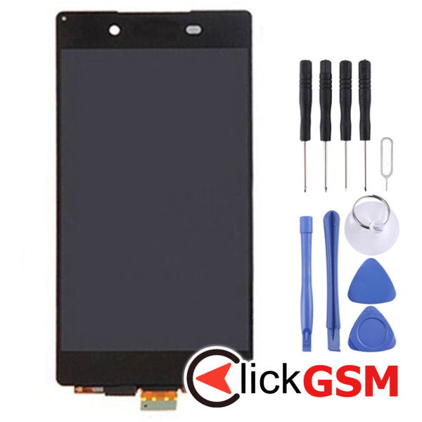 Piesa Display Cu Touchscreen Negru Sony Xperia Z4 215n