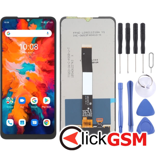 Piesa Piesa Display Cu Touchscreen Negru Umidigi Bison X10 22cc