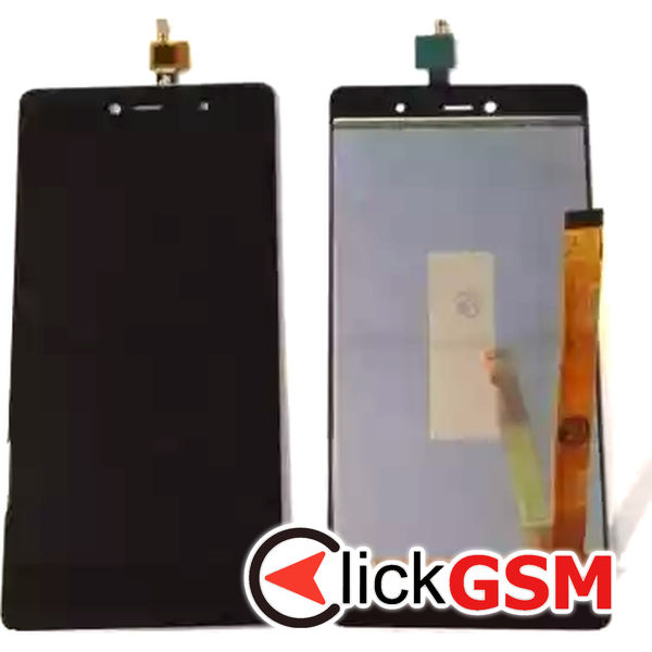 Piesa Display Cu Touchscreen Negru Wiko Fever 4g 374r