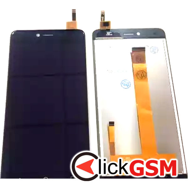 Piesa Piesa Display Cu Touchscreen Negru Wiko Lenny 3 Max 376f