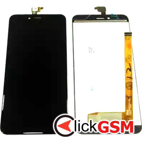 Piesa Piesa Display Cu Touchscreen Negru Wiko U Pulse 37b1