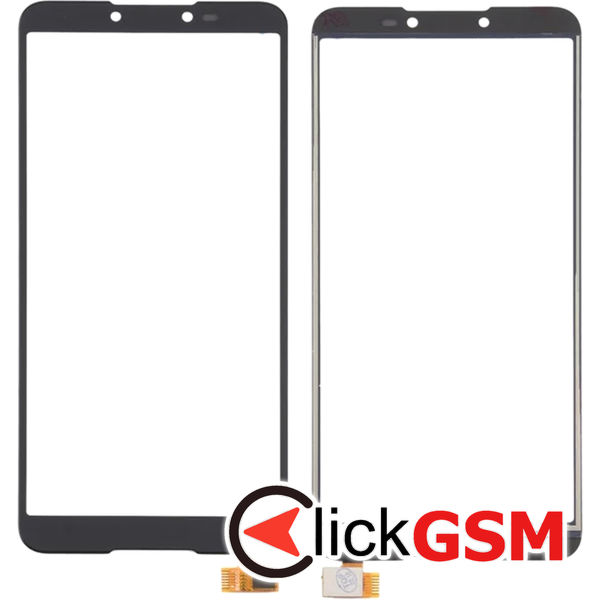 Piesa Piesa Display Cu Touchscreen Negru Wiko Y70 4voh