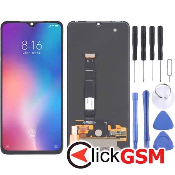 Piesa Piesa Display Cu Touchscreen Negru Xiaomi Mi 9 260p