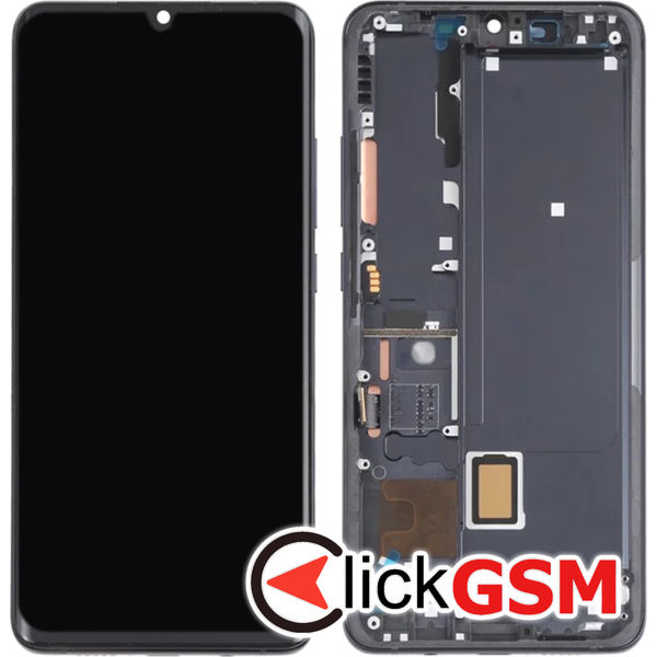 Piesa Piesa Display Cu Touchscreen Negru Xiaomi Mi Note 10 Lite 4wkx