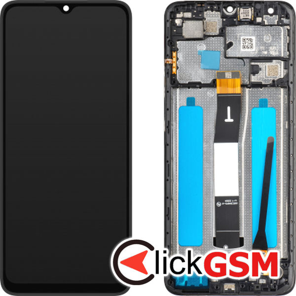 Piesa Display Cu Touchscreen Negru Xiaomi Redmi 12c 4hxj