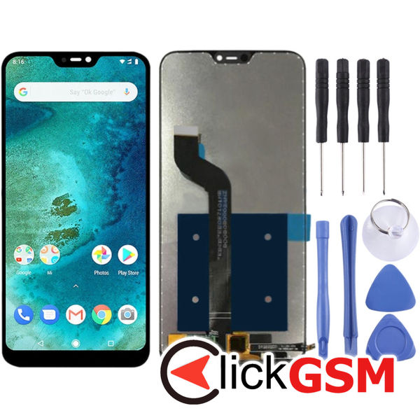 Piesa Display Cu Touchscreen Negru Xiaomi Redmi 6 Pro 25l2