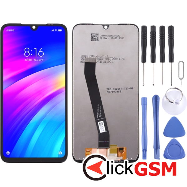 Piesa Display Cu Touchscreen Negru Xiaomi Redmi 7 25l1