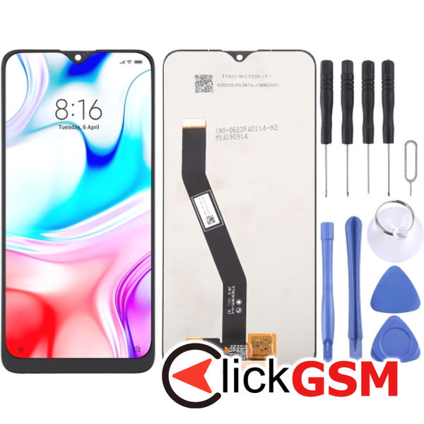 Piesa Display Cu Touchscreen Negru Xiaomi Redmi 8 25kz