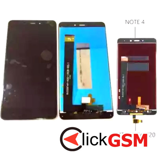 Piesa Piesa Display Cu Touchscreen Negru Xiaomi Redmi Note 4 3a7v