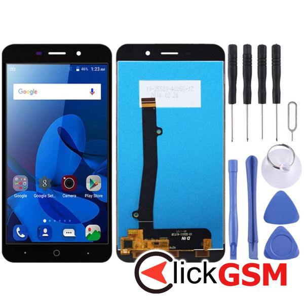 Piesa Piesa Display Cu Touchscreen Negru Zte Blade A602 1yb2