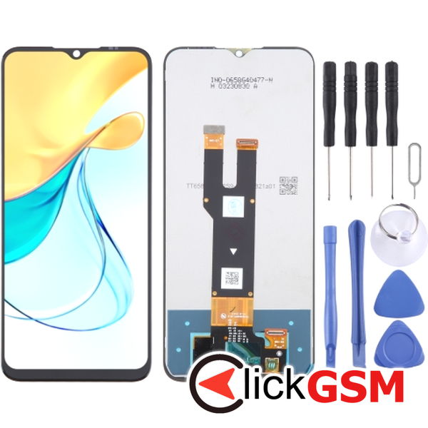 Piesa Piesa Display Cu Touchscreen Negru Zte Blade V50 Design 5g 3g0q