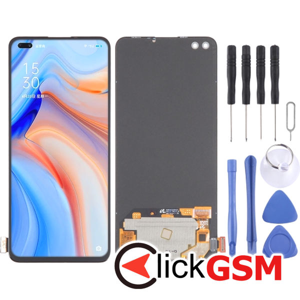 Piesa Piesa Display Cu Touchscreen Oppo Reno4 2tr1