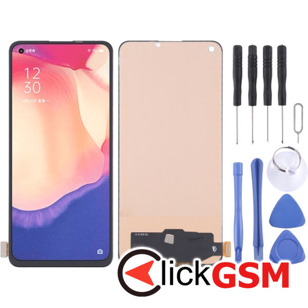 Piesa Piesa Display Cu Touchscreen Oppo Reno4 Se 5g 4heo