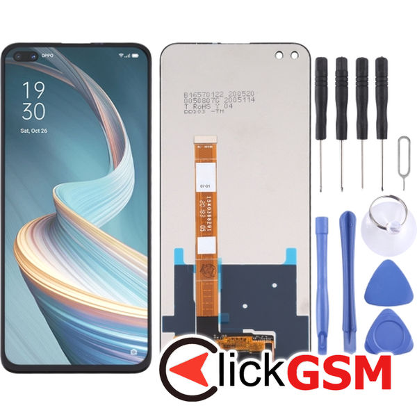 Piesa Piesa Display Cu Touchscreen Oppo Reno4 Z 5g 1xtn