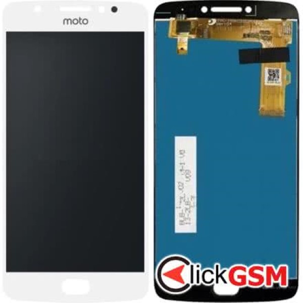 Piesa Display Cu Touchscreen Pentru Motorola Moto E4 Alb 1ijn