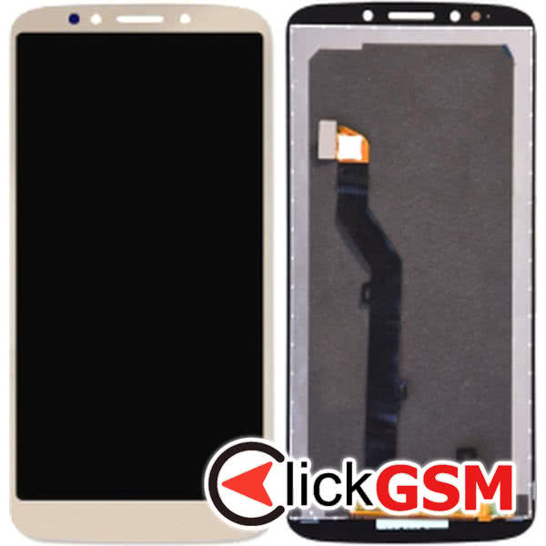 Piesa Display Cu Touchscreen Pentru Motorola Moto E5 Auriu T3w