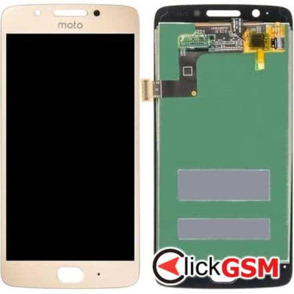 Piesa Display Cu Touchscreen Pentru Motorola Moto G5 Auriu 1ia0