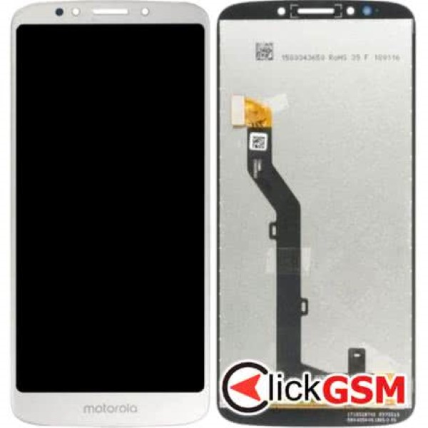 Piesa Piesa Display Cu Touchscreen Pentru Motorola Moto G6 Play Argintiu 1iiu