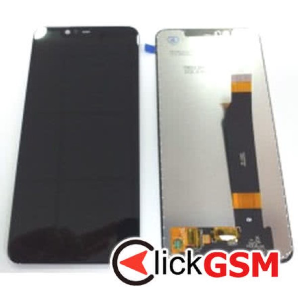 Piesa Display Cu Touchscreen Pentru Nokia 5.1 Plus Negru 22a2