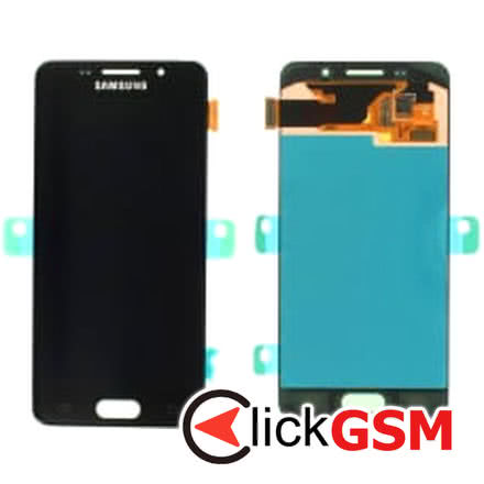 Piesa Display Cu Touchscreen Pentru Samsung Galaxy A3 2016 Negru 33q6