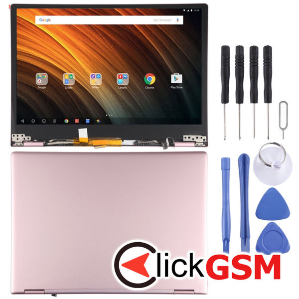 Piesa Display Cu Touchscreen Pink Lenovo Yoga 246a