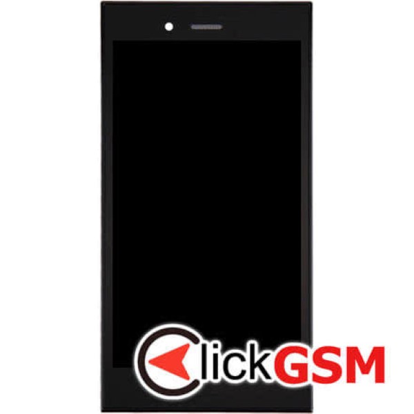 Piesa Display Cu Touchscreen Rama Pentru Blackberry Z3 Negru 21p6