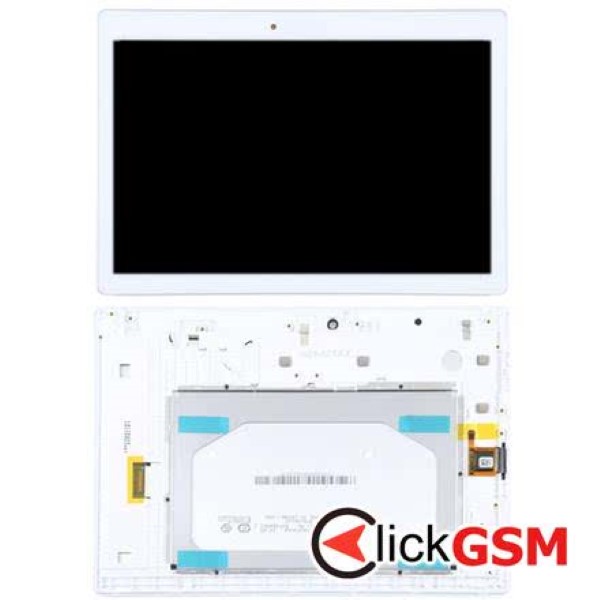 Piesa Display Cu Touchscreen Rama Pentru Lenovo Tab 2 White 2wnv