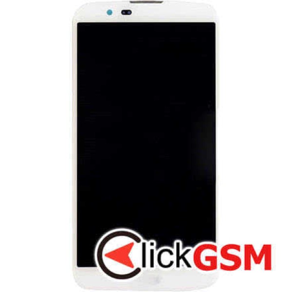 Piesa Display Cu Touchscreen Rama Pentru Lg K10 White 269x