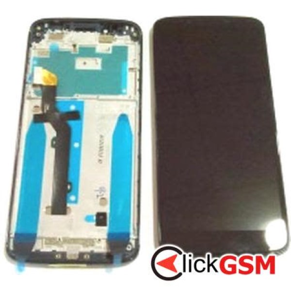 Piesa Display Cu Touchscreen Rama Pentru Motorola Moto G6 Play Negru 31ml