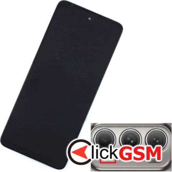 Piesa Display Cu Touchscreen Rama Pentru Motorola Moto G60 Negru 1p6m