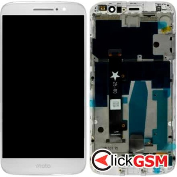 Piesa Display Cu Touchscreen Rama Pentru Motorola Moto M Gri 1ij8