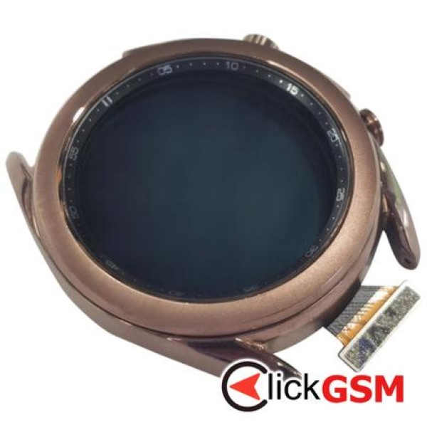 Piesa Display Cu Touchscreen Rama Pentru Samsung Galaxy Watch 3 45mm Gold 2ux8