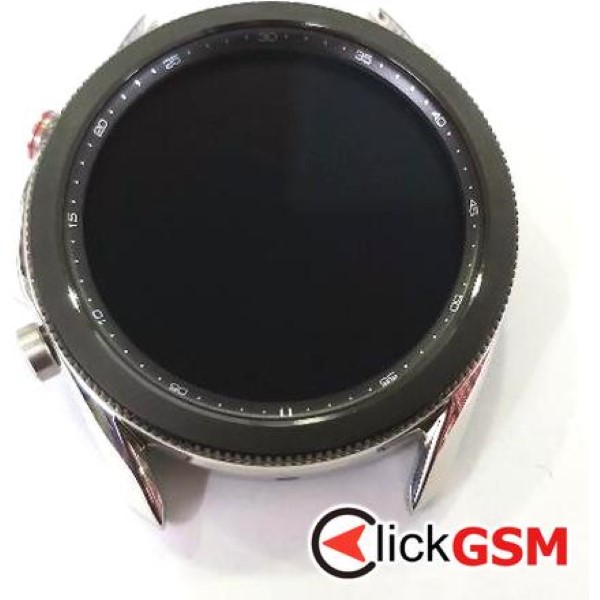 Piesa Piesa Display Cu Touchscreen Rama Pentru Samsung Galaxy Watch 3 45mm Negru 2jao