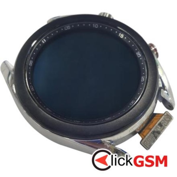 Piesa Piesa Display Cu Touchscreen Rama Pentru Samsung Galaxy Watch 3 45mm Silver 2ux7