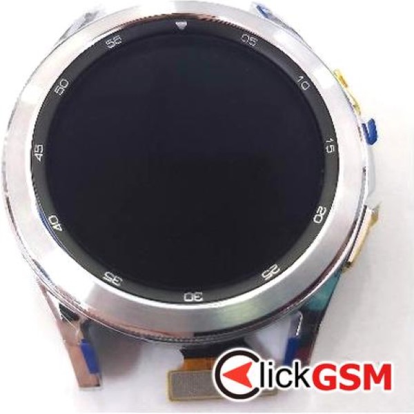 Piesa Display Cu Touchscreen Rama Pentru Samsung Galaxy Watch 4 Classic 42mm Negru 2ja7