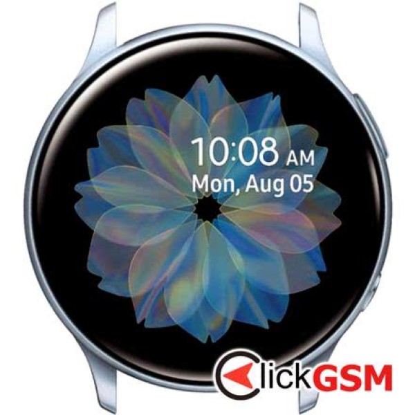 Piesa Piesa Display Cu Touchscreen Rama Pentru Samsung Galaxy Watch Active 2 40mm Silver 2tou