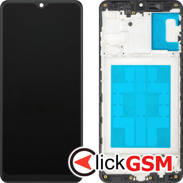 Piesa Display Cu Touchscreen Rama Si Baterie Negru Samsung Galaxy A31 4mc1