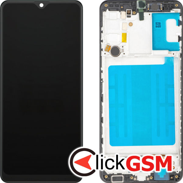 Piesa Piesa Display Cu Touchscreen Rama Si Baterie Negru Samsung Galaxy A31 4mc2