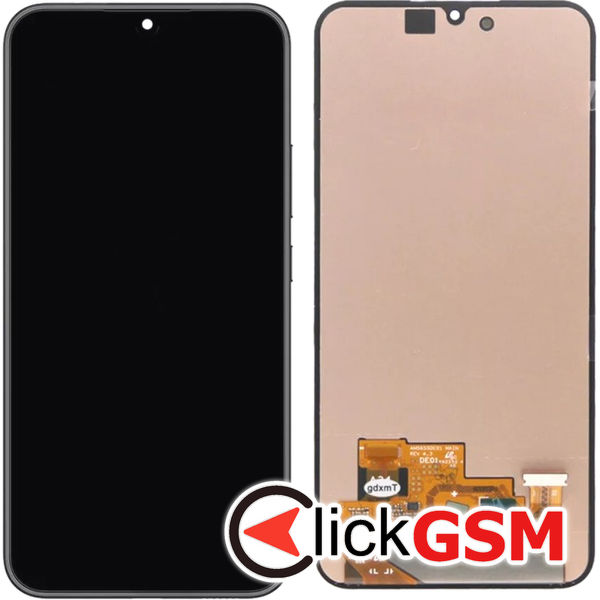 Piesa Display Cu Touchscreen Rama Si Baterie Negru Samsung Galaxy A34 5g 4lv9