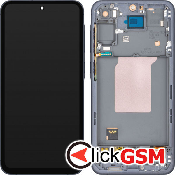 Piesa Display Cu Touchscreen Rama Si Baterie Negru Samsung Galaxy A55 4mc4