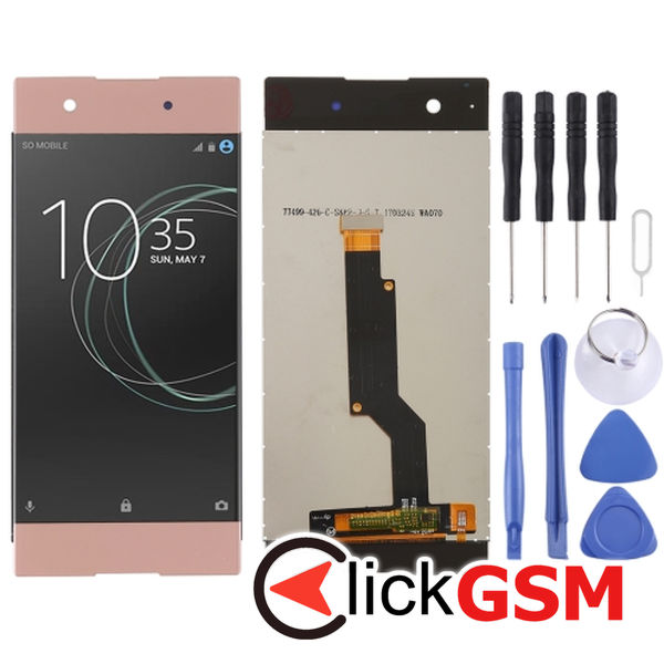 Piesa Display Cu Touchscreen Rose Gold Sony Xperia Xa1 20i0