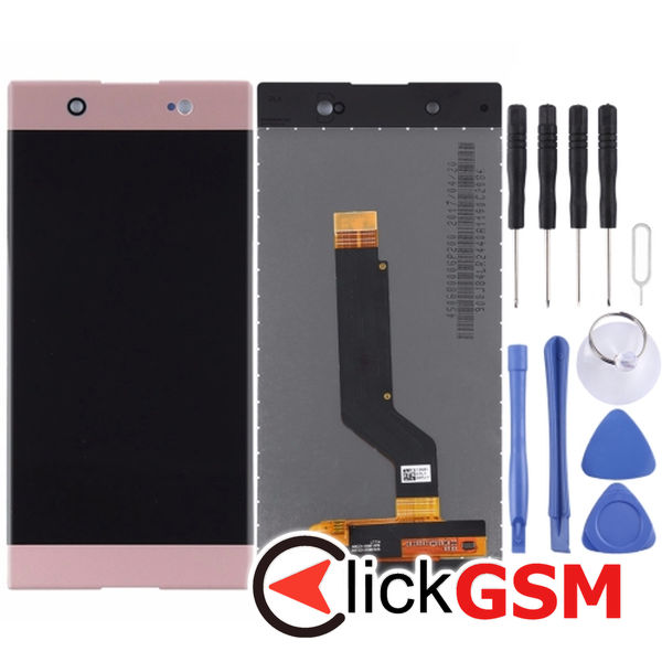 Piesa Display Cu Touchscreen Rose Gold Sony Xperia Xa1 Ultra 4osu